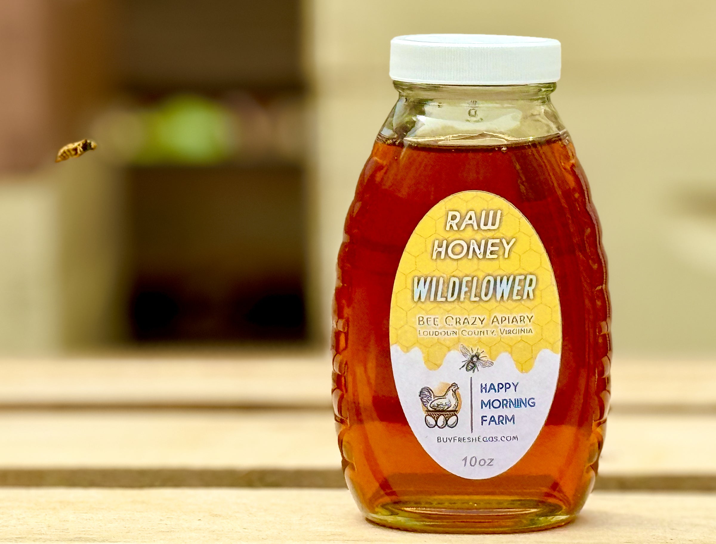Local Raw Honey, 10oz