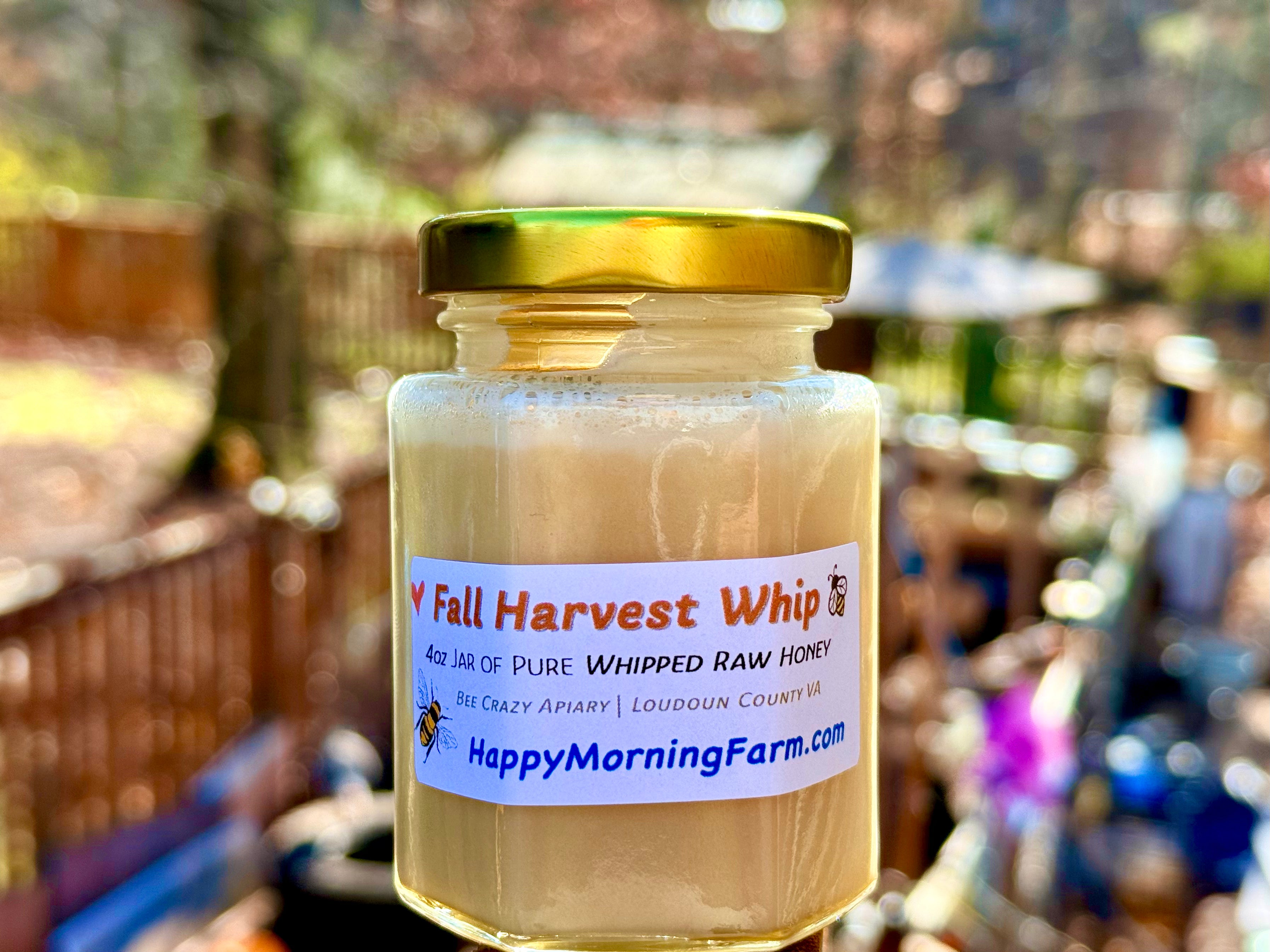 Whipped Fall Harvest Honey, 4oz